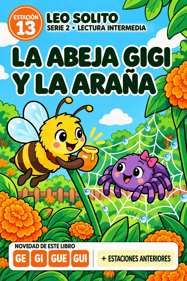 Estación 13: La abeja Gigi y la araña